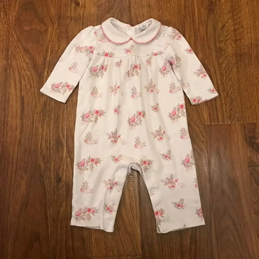 Janie and Jack Baby sleeper onsie